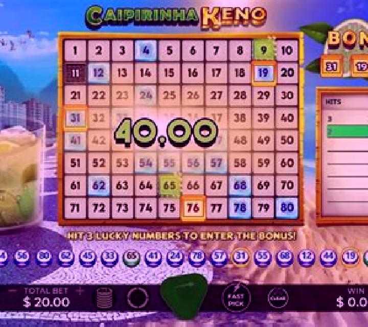 Caipirinha Keno online slot