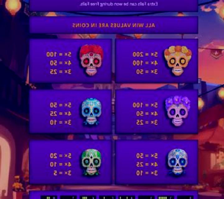 Calavera Cascades slot