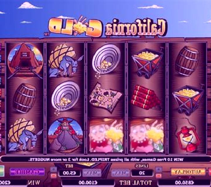 California Gold slot machine