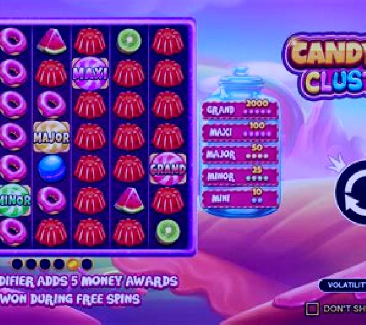 Candy Jar Clusters slot machine