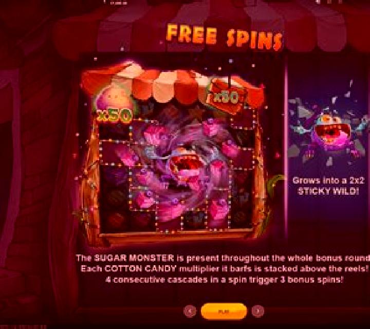 Candy Monster slot game