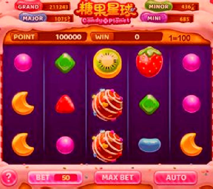 Candy Planet (Micro Sova) slot game