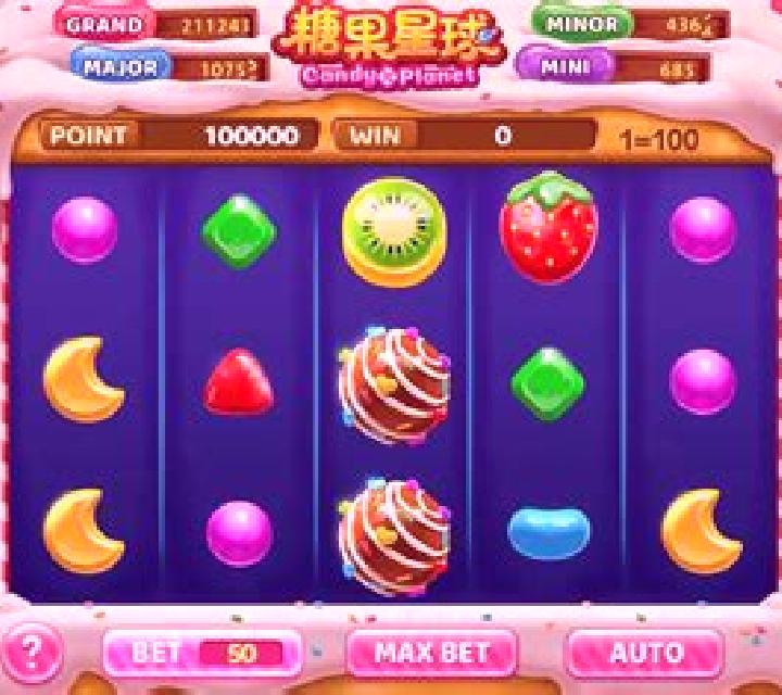 Candy Planet (Micro Sova) slot machine