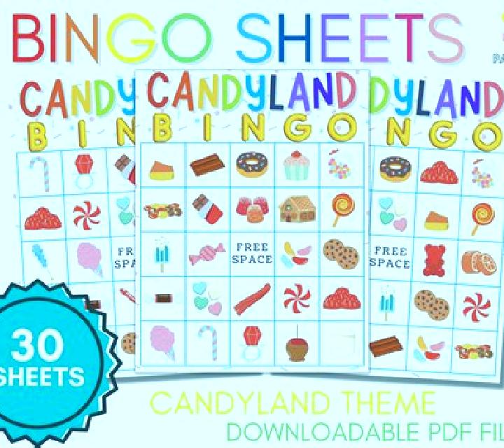 Candyland Bingo slot game