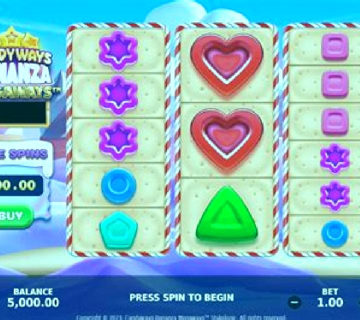 Candyways Bonanza Megaways slot machine
