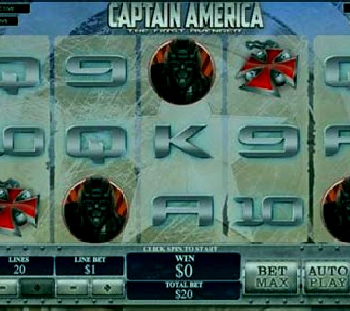 Captain America slot game