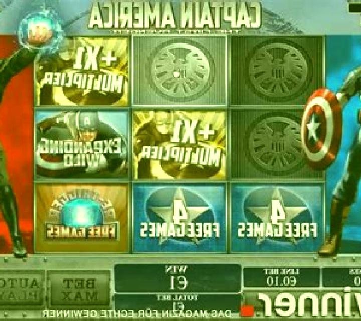 Captain America slot