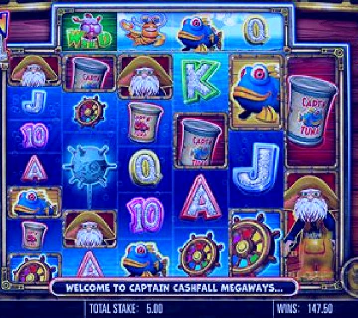 Captain Cashfall slot machine