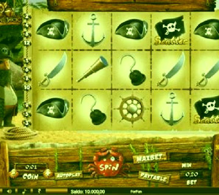 Captain jack (Tuko Productions) slot machine
