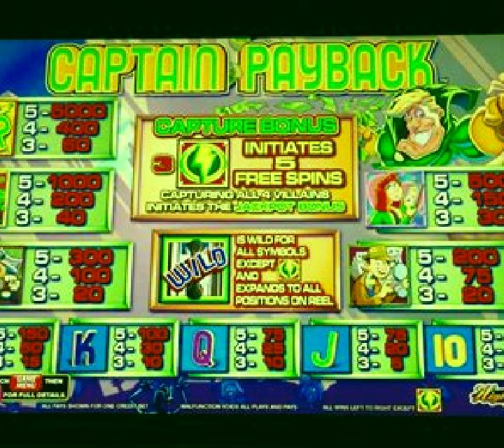 Captain Payback online slot