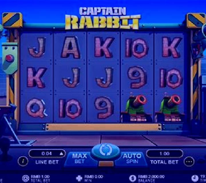 Captain Rabbit slot machine