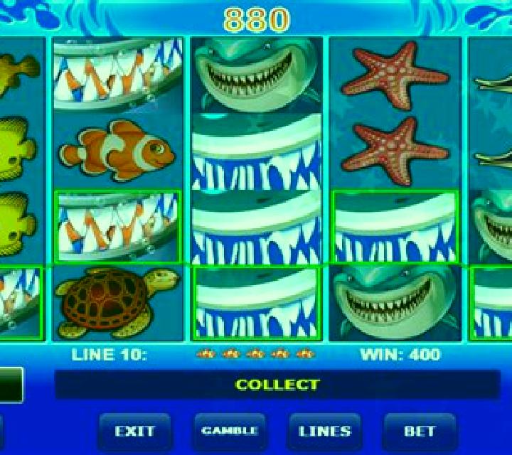 Captain Shark slot machine