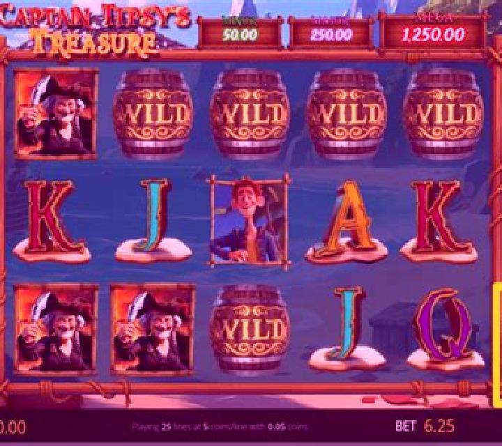 Captain Tipsy s Treasure slot