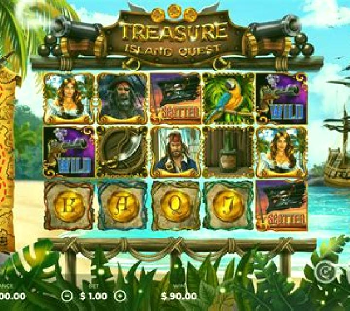 Captain s Quest Treasure Island online slot