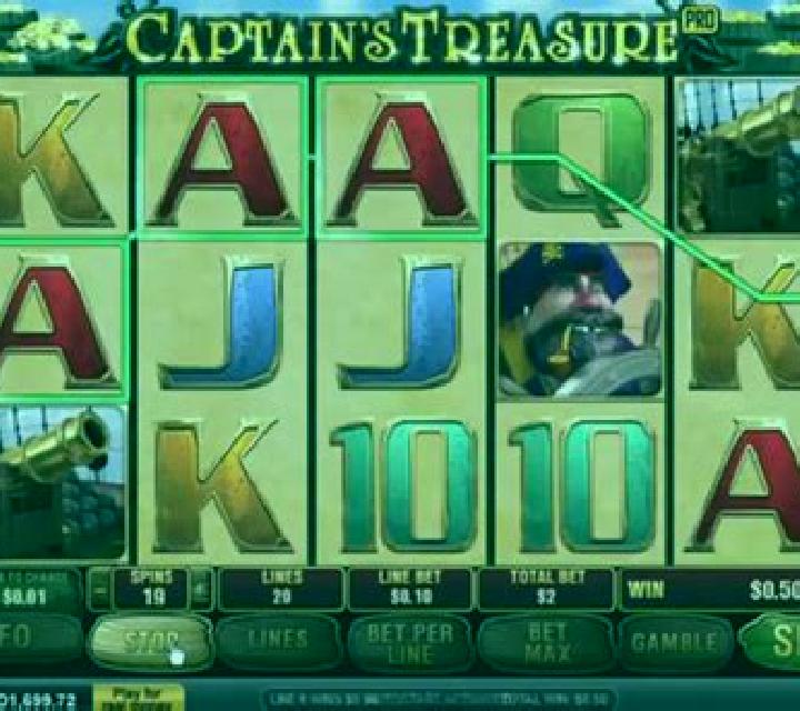 Captain s Treasure (Funky Games) slot machine