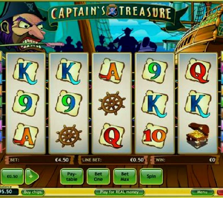 Captain s Treasure (Playtech) slot machine