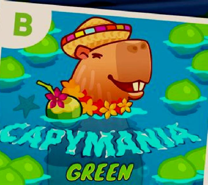 Capymania Green slot game