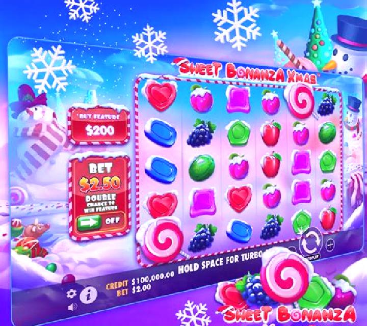 Caramel Dream Bonanza Xmas slot game
