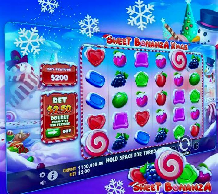 Caramel Dream Bonanza Xmas slot machine