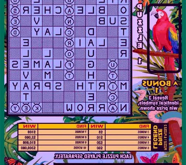 Caribbean Cashword slot game