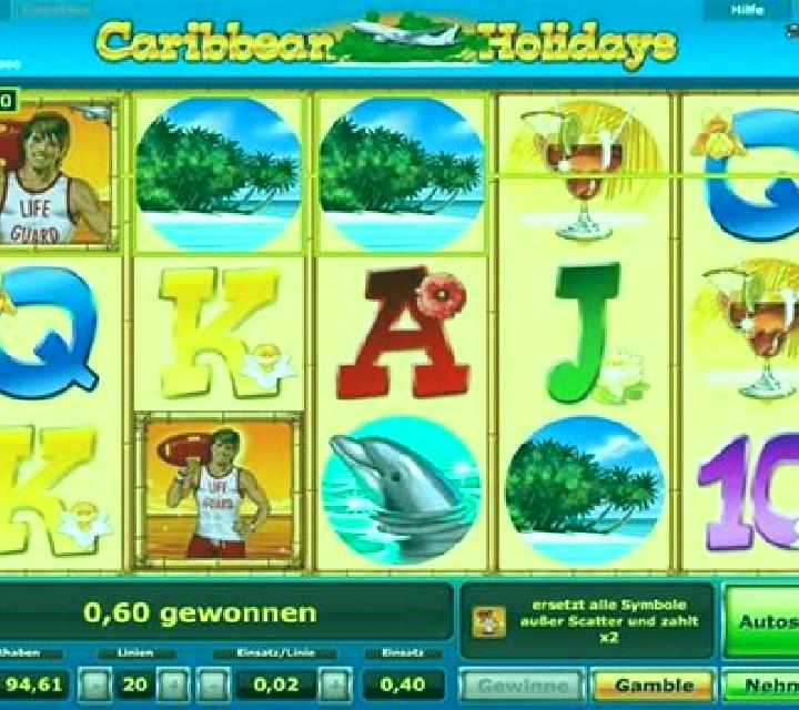 Caribbean Holidays slot game