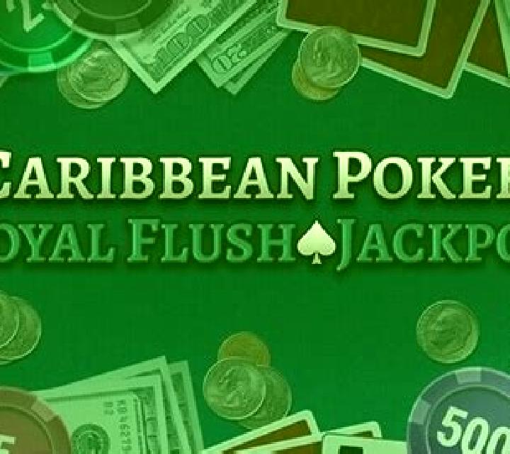 Caribbean Poker Royal Flush Jackpot slot