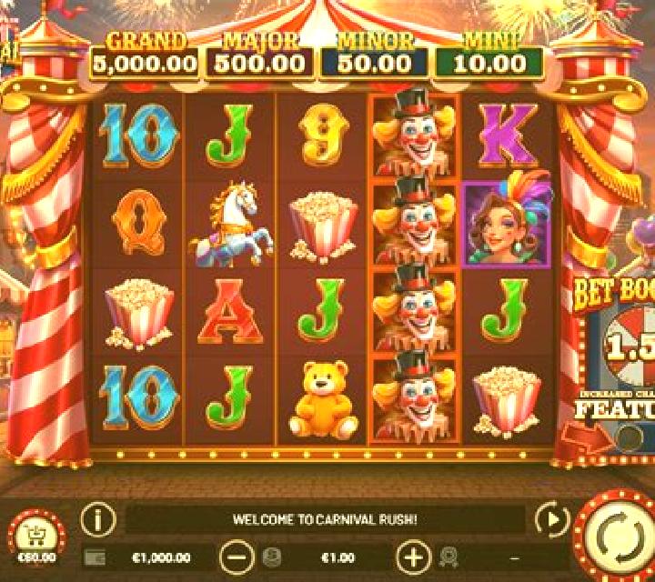 Carnival Rush slot game
