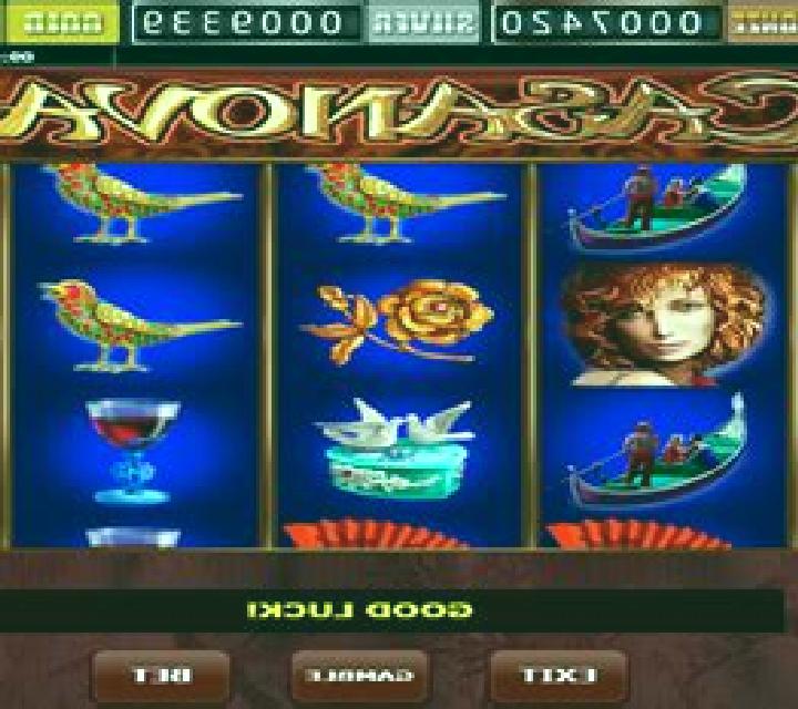 Casanova slot game