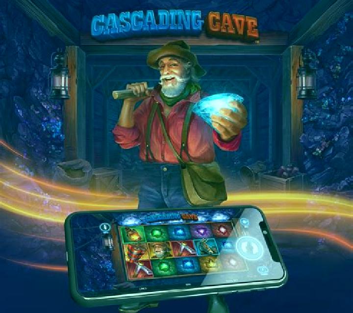 Cascading Cave slot game