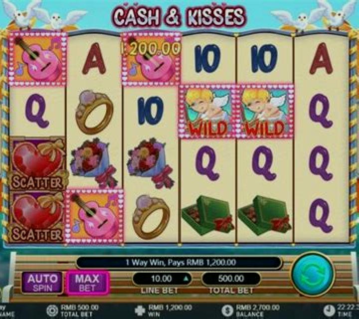 Cash And Kisses slot machine