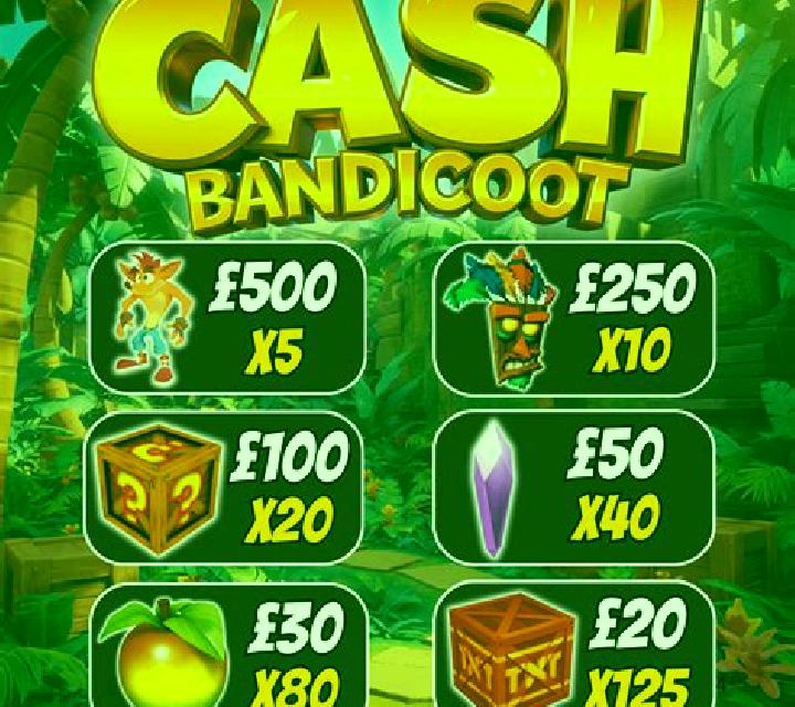Cash Bandicoot online slot