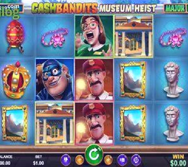 Cash Bandits Museum Heist slot game