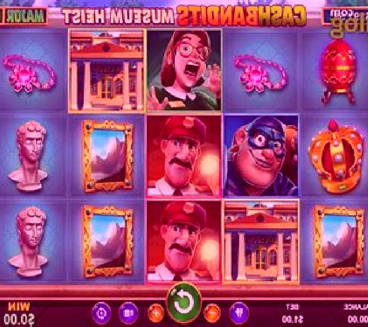 Cash Bandits Museum Heist slot machine