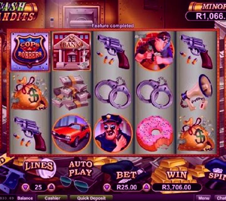 Cash Bandits slot machine