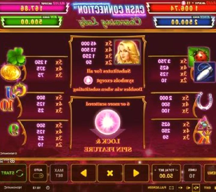 Cash Connection - Charming Lady s Boom Coins slot game
