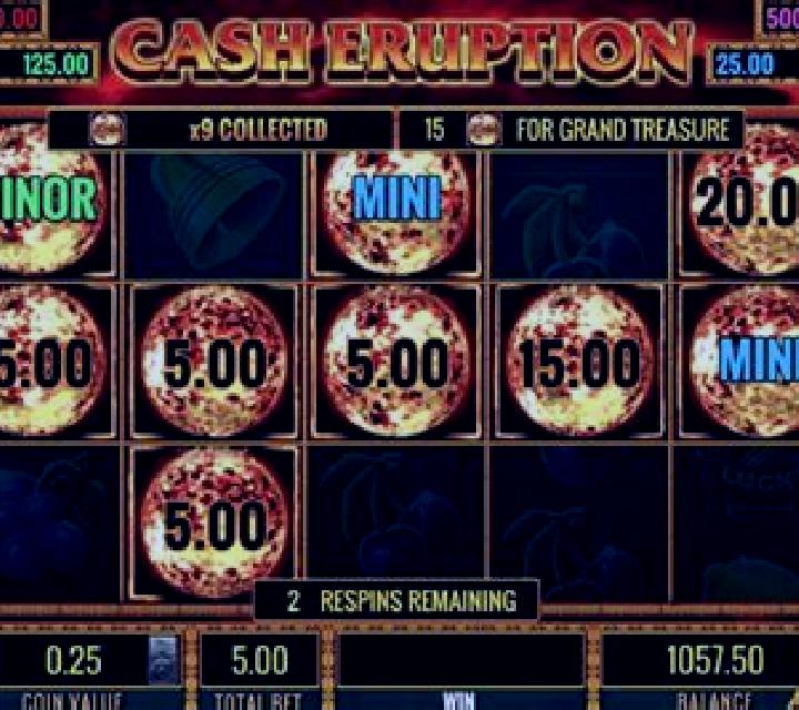 Cash Eruption Coins & Clovers online slot