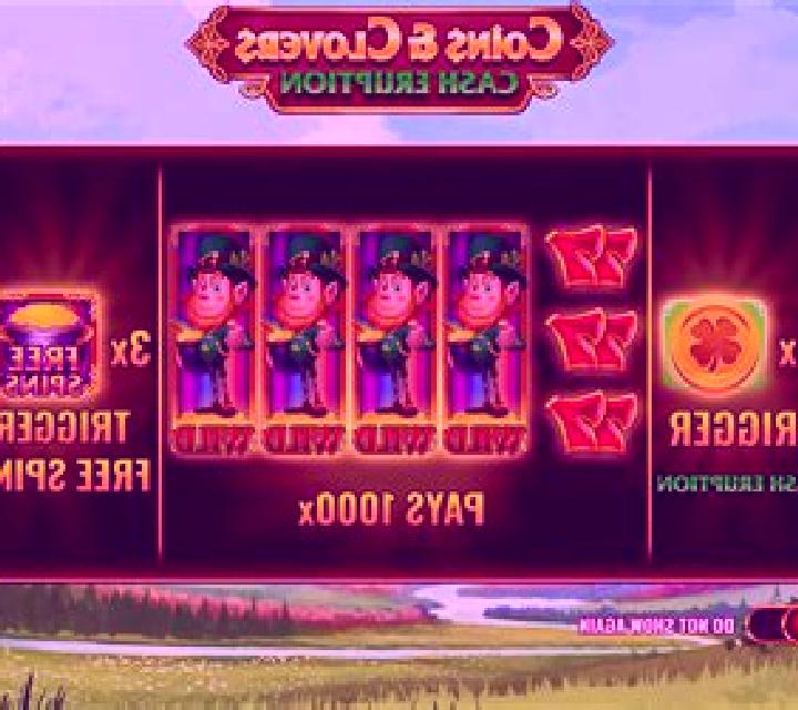Cash Eruption Coins & Clovers slot machine