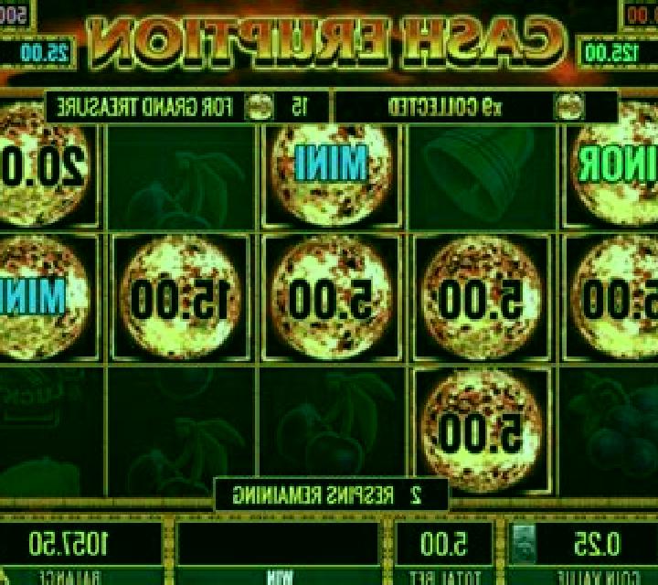 Cash Eruption MegaJackpots online slot