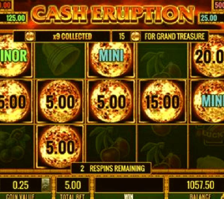 Cash Eruption Vegas online slot