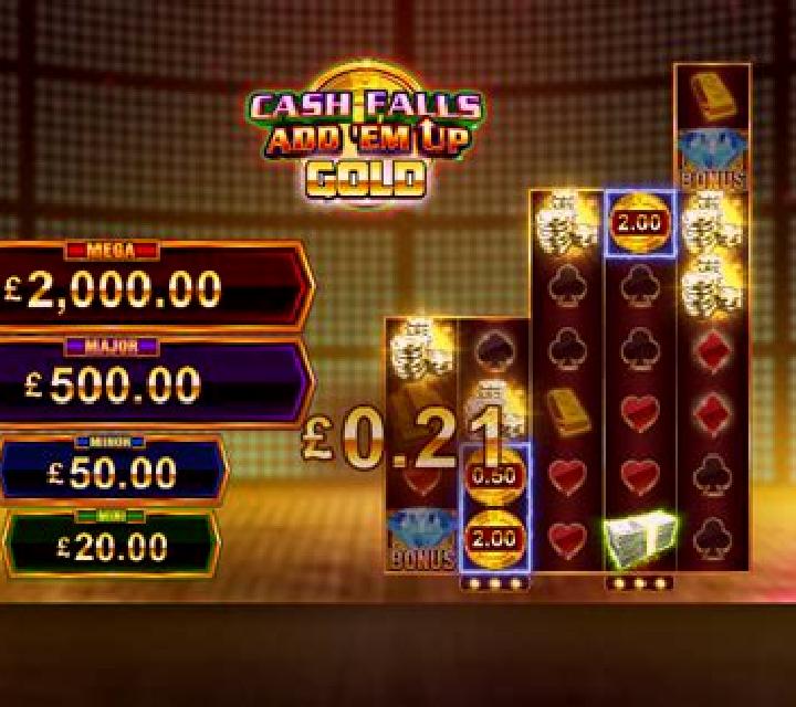Cash Falls: Add Em Up Gold slot