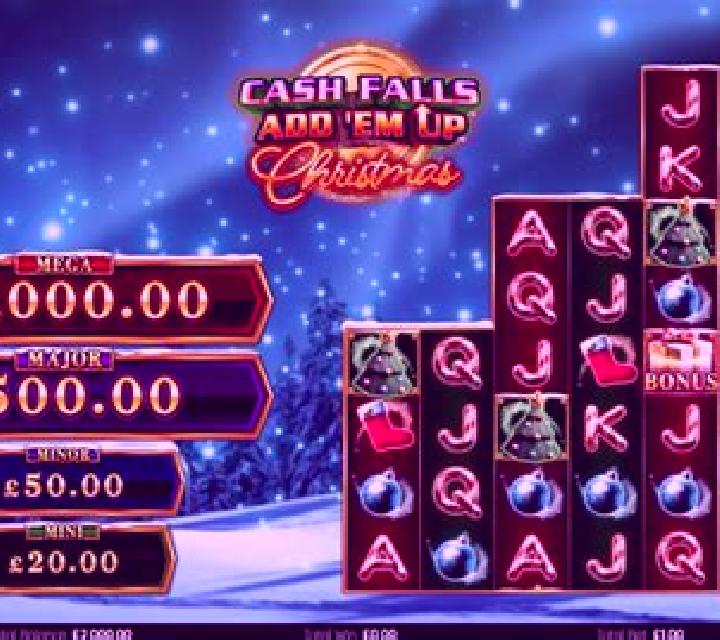 Cash Falls Christmas slot