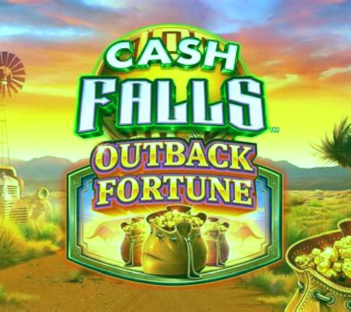 Cash Falls Outback Fortune slot machine