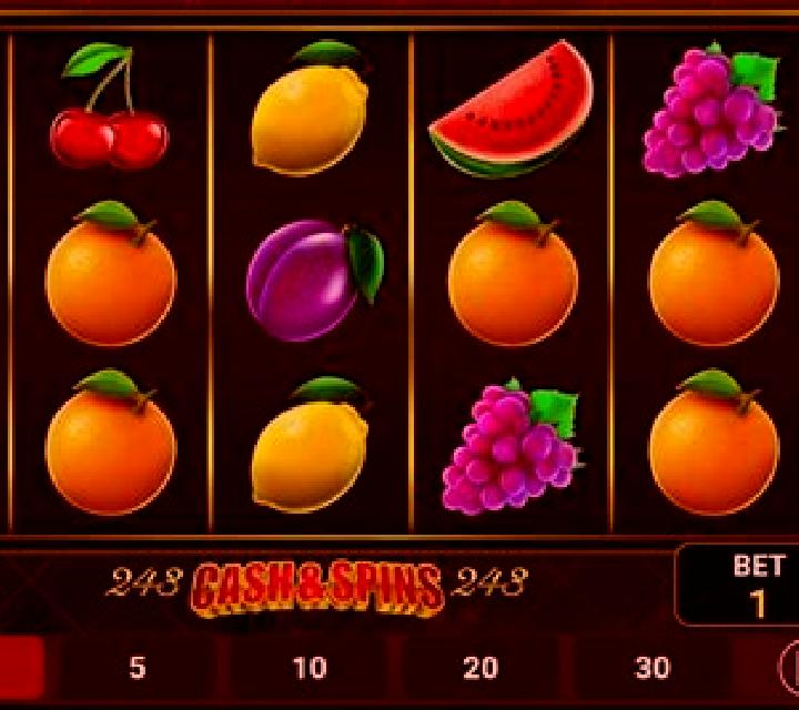 Cash & Fruits 243 slot game
