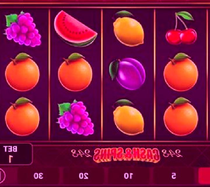 Cash & Fruits 243 slot machine