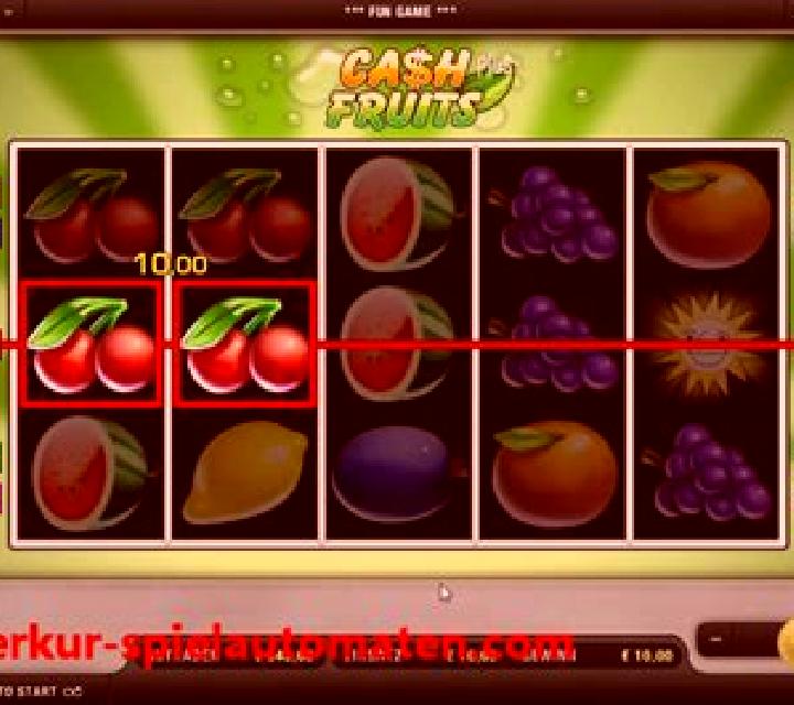 Cash Fruits Plus (Merkur) slot game