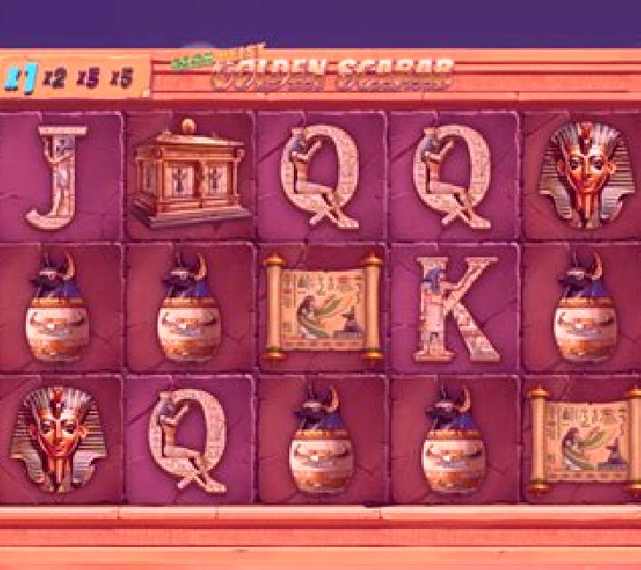 Cash Heist Golden Scarab slot