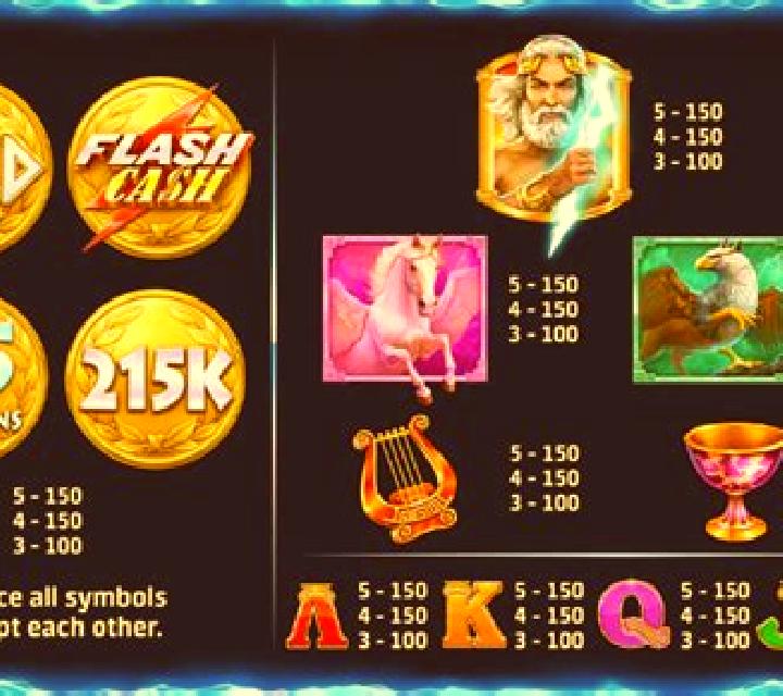 Cash in a Flash slot
