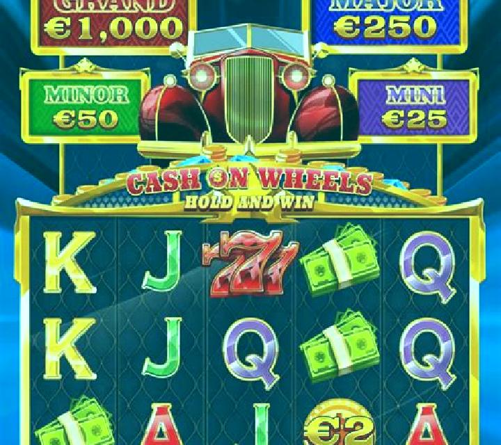 Cash on Wheels Hold and Win slot game
