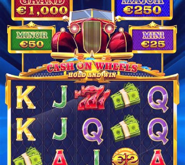 Cash on Wheels Hold and Win slot machine