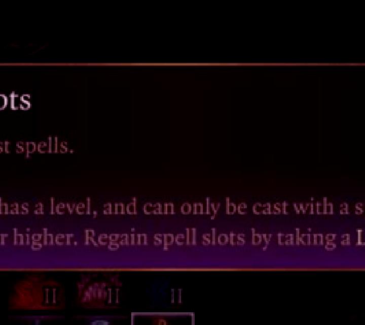 Cash Spell slot
